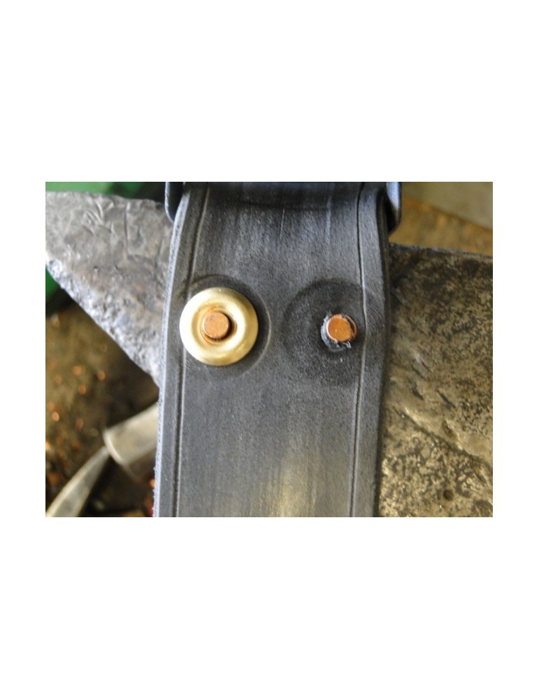 Rivets en cuivre - Contre rivures en laiton