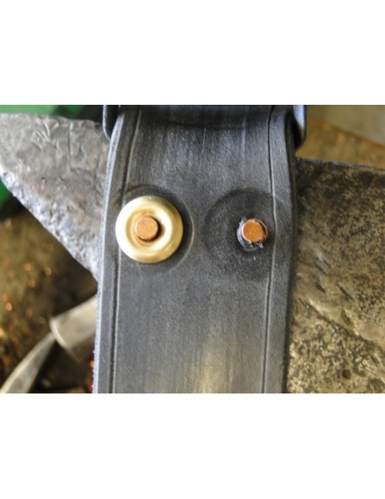 Rivets en cuivre - Contre rivures en laiton