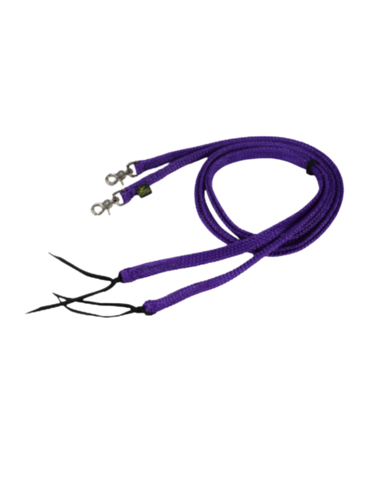 Rênes poly ouvertes plates Ronzon