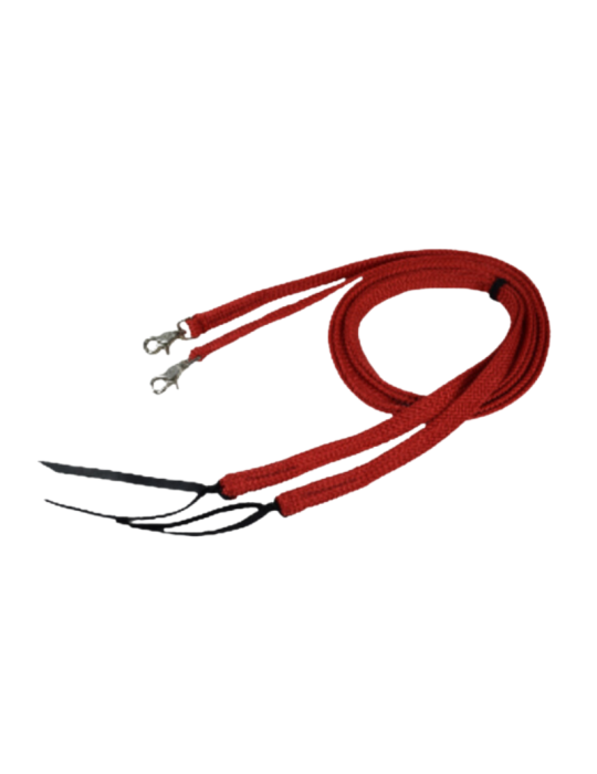 Rênes poly ouvertes plates Ronzon