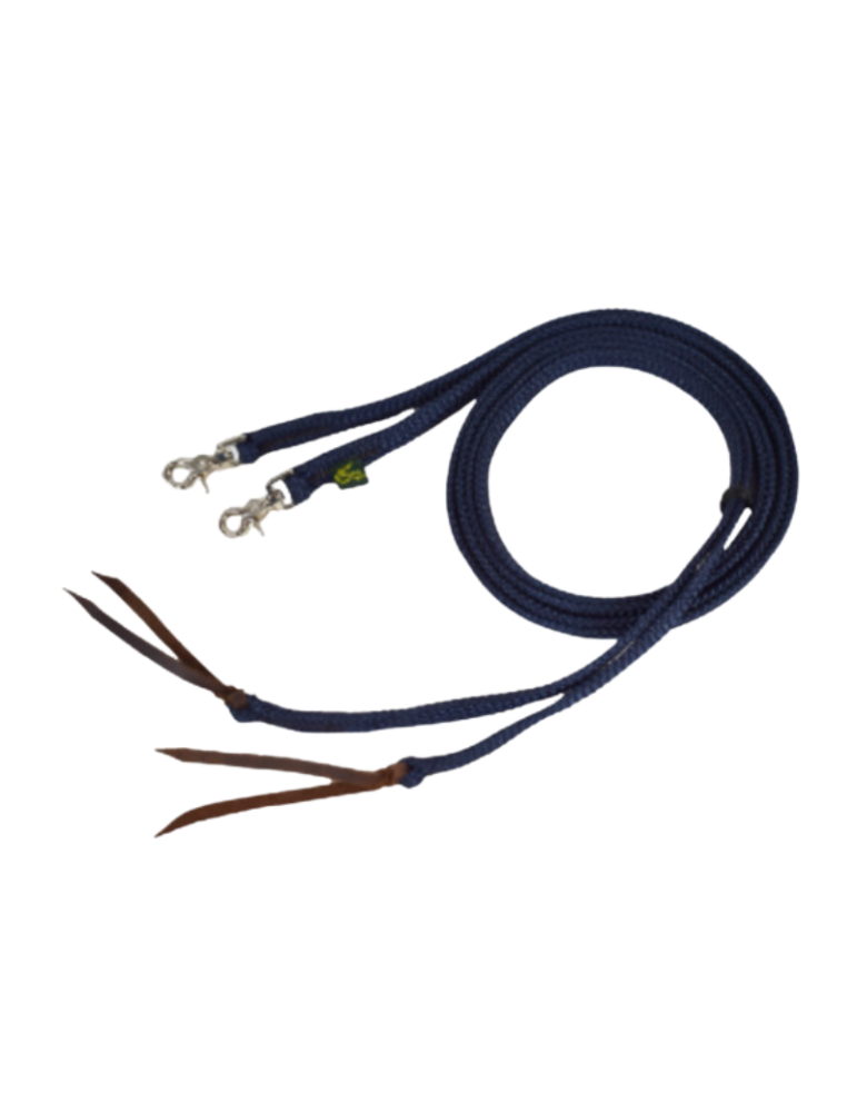 Rênes poly ouvertes plates Ronzon