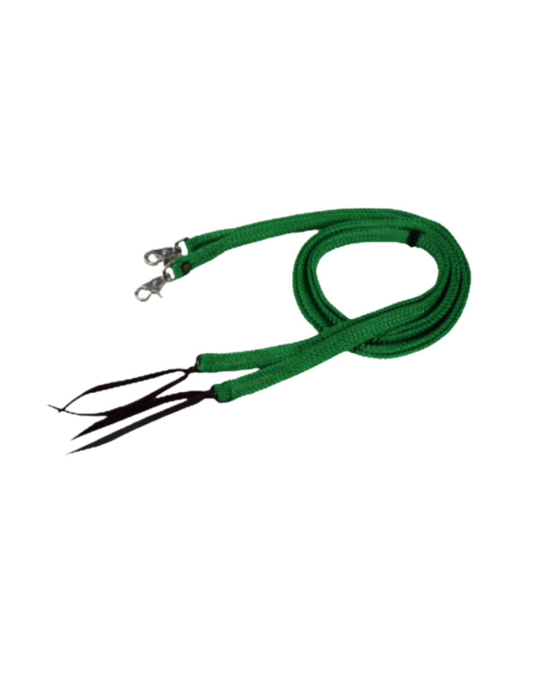 Rênes poly ouvertes plates Ronzon