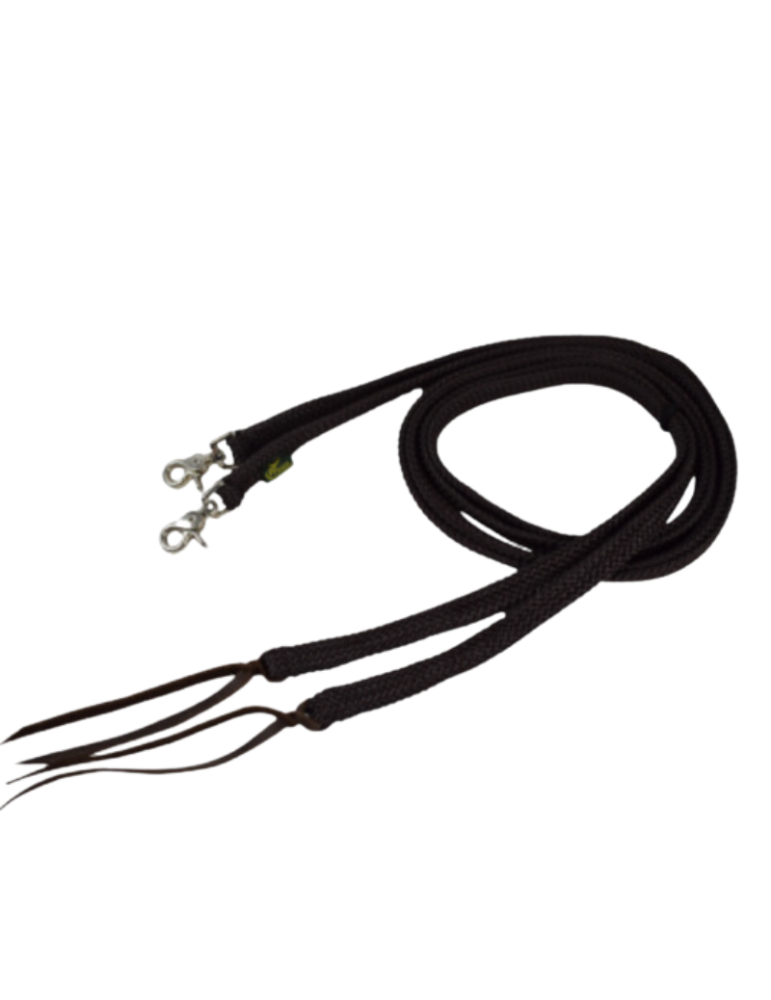 Rênes poly ouvertes plates Ronzon