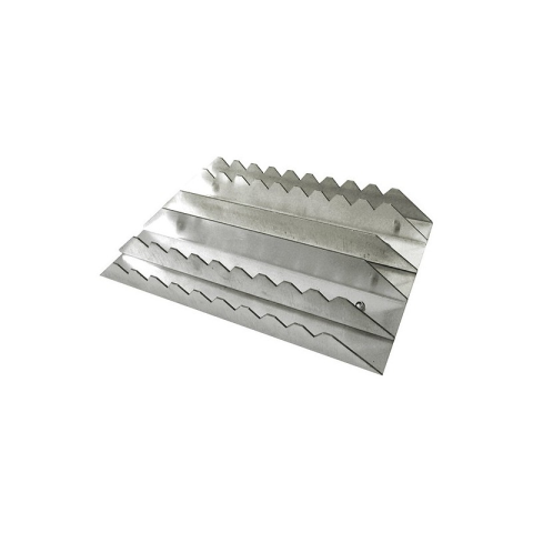 Étrille alu rectangle