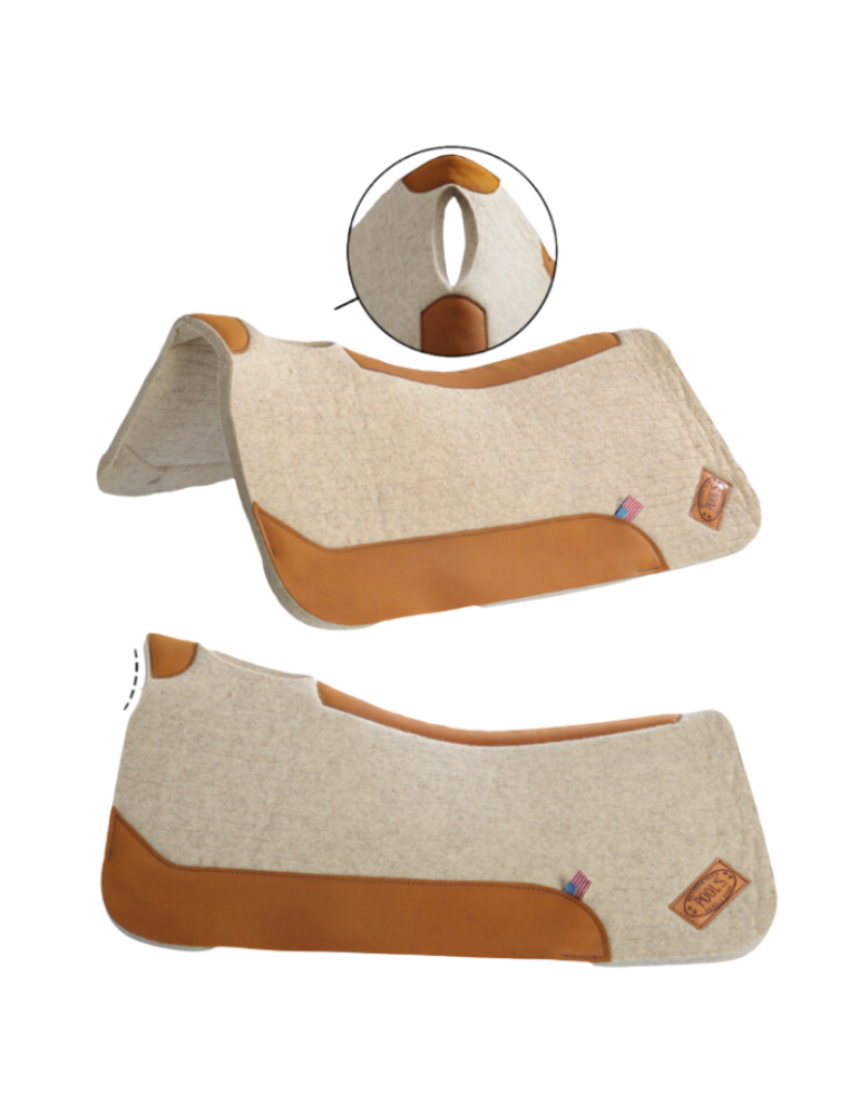 Tapis Western en feutre 3/4"