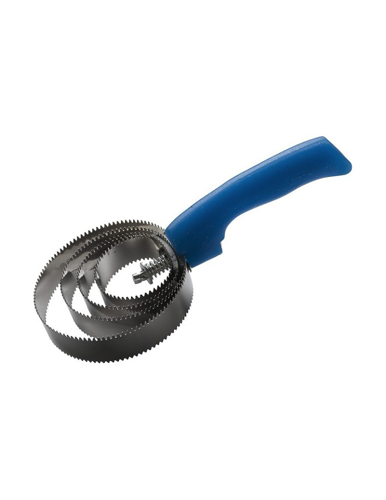 Étrille métallique ronde pailleté