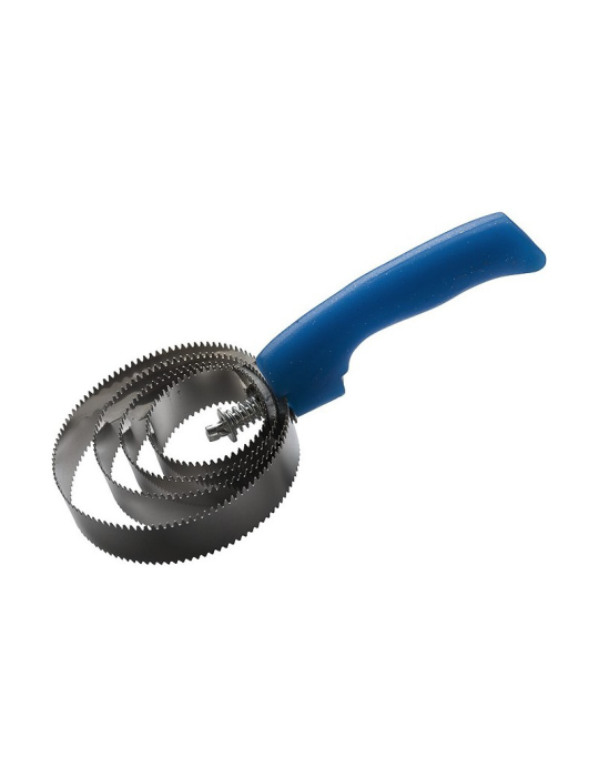 Étrille métallique ronde pailleté