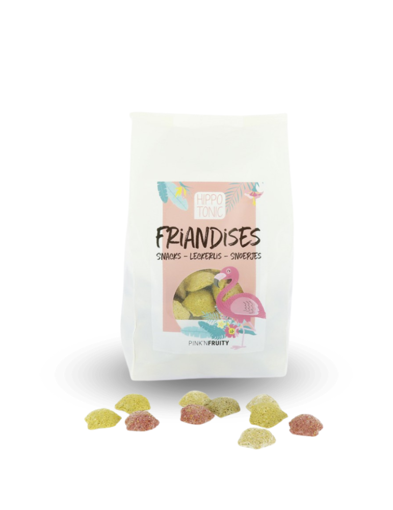 Bonbons pour chevaux goût Pink'n Fruit HIPPOTONIC