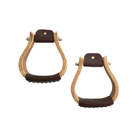 Etriers western en bois