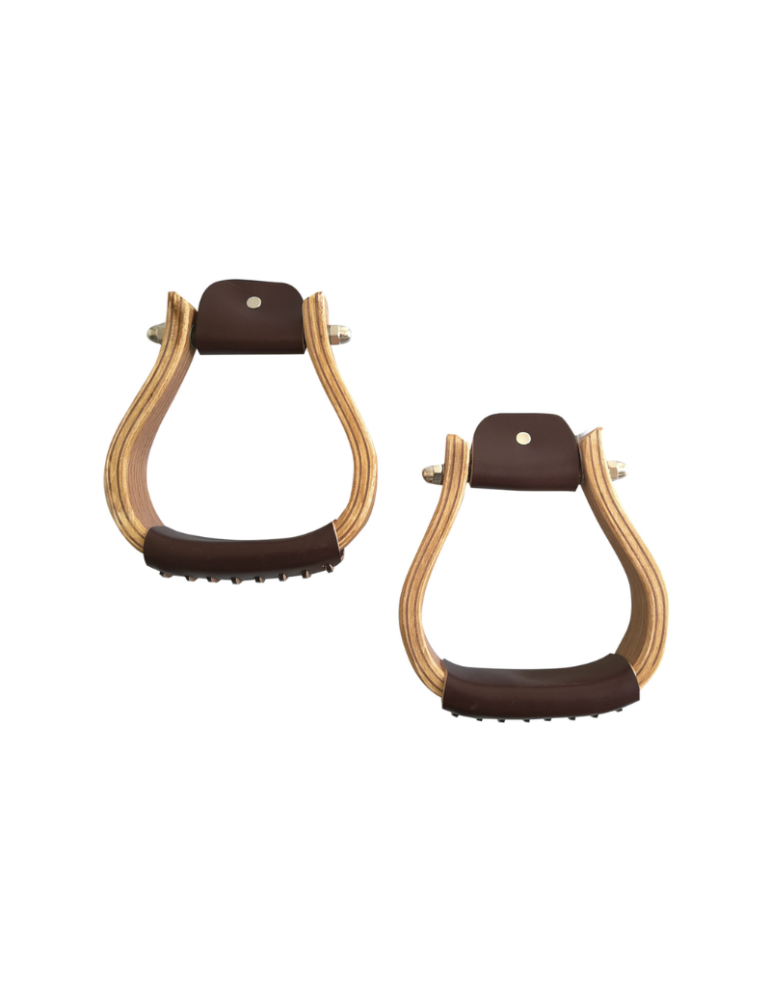 Etriers western en bois