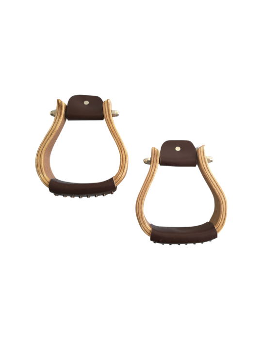 Etriers western en bois