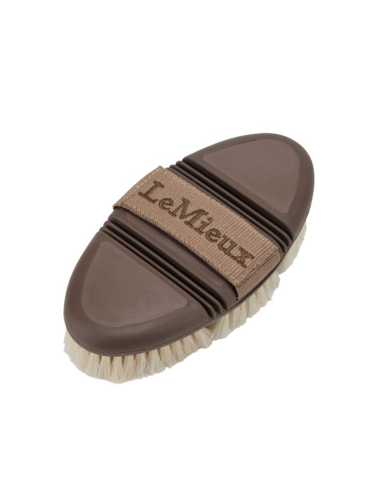 Brosse Flexi poils de chèvre LeMieux