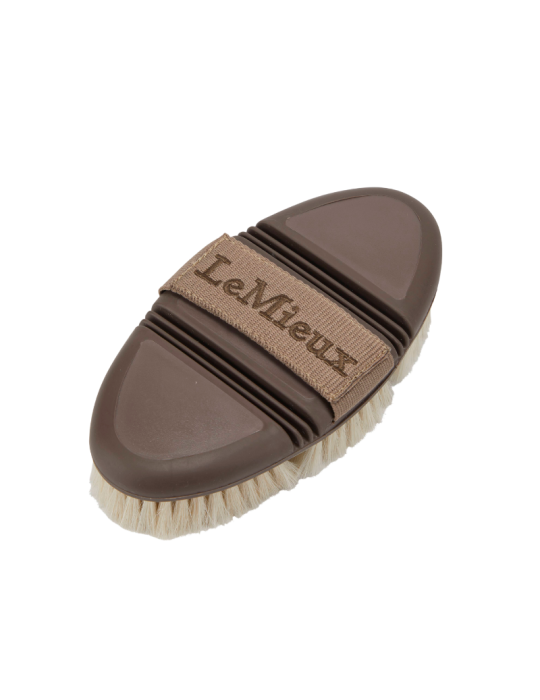 Brosse Flexi poils de chèvre LeMieux