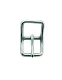 Boucle acier inoxydable ardillon central