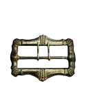 Boucles laiton ciselé – Sellerie Baude