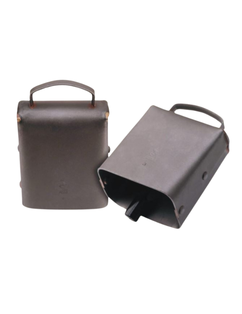 Cloche Piemonte, en acier au carbone, hautement sonore