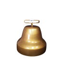 Cloche en alliage peint