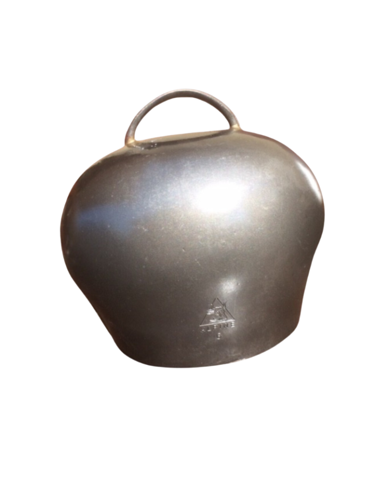 Cloche Alpine, ovins, caprins en acier. Sonorité claire, portée longue Cloche Alpine, ovins, caprins en acier. Sonorité claire, portée longue