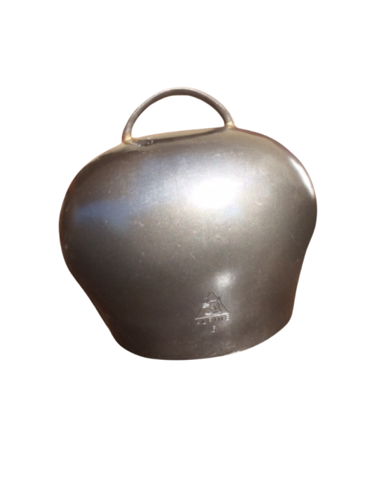 Cloche Alpine, ovins, caprins en acier. Sonorité claire, portée longue Cloche Alpine, ovins, caprins en acier. Sonorité claire, portée longue