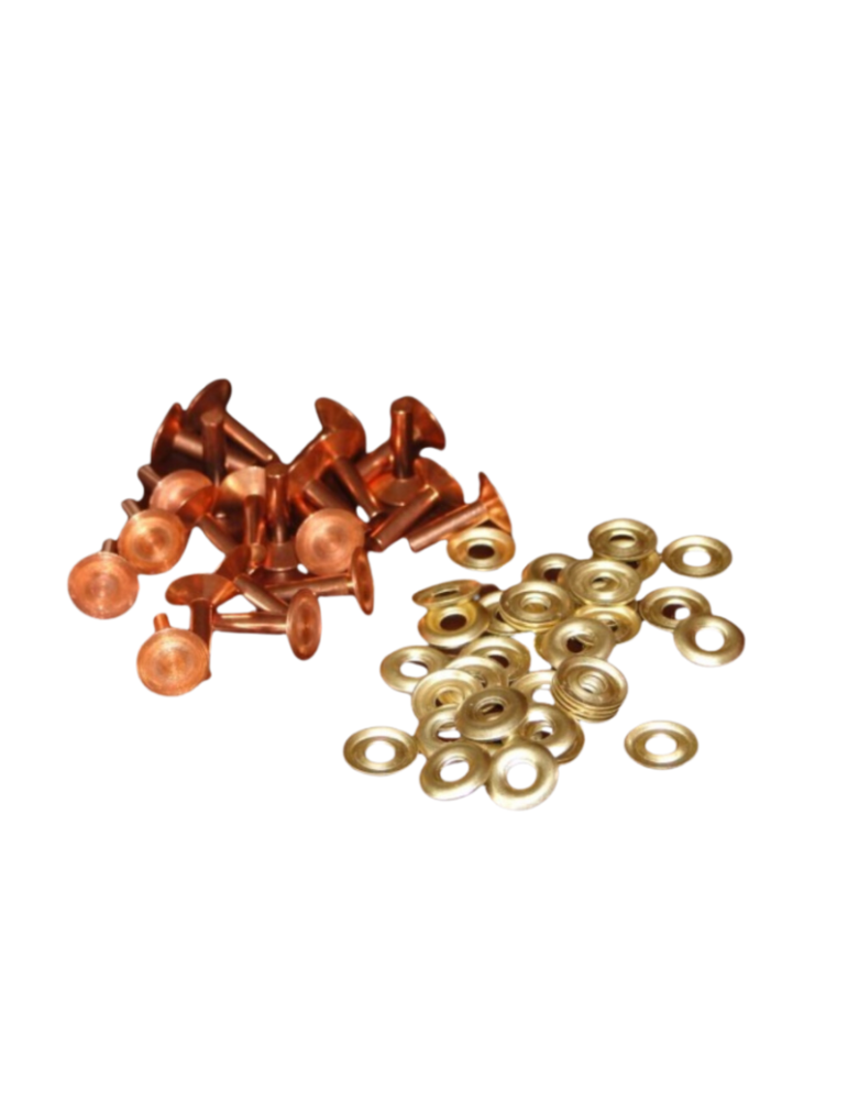 Rivets cuivre Contre rivures laiton Rivets cuivre Contre rivures laiton