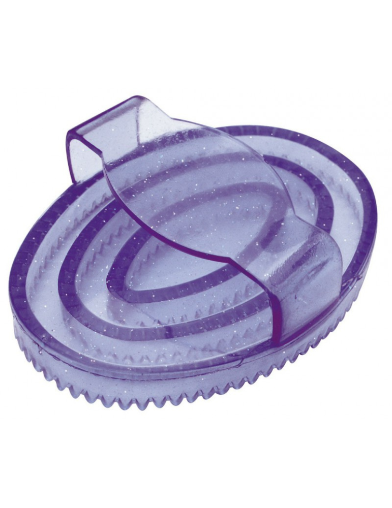 Etrille caoutchouc pailletée HIPPOTONIC