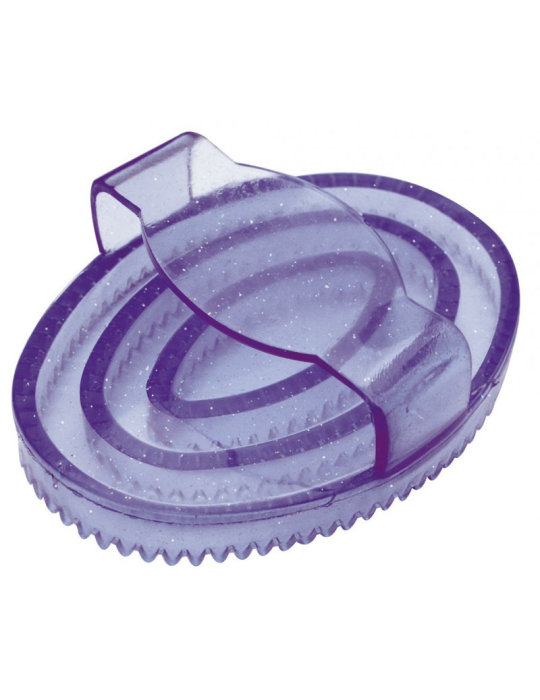 Etrille caoutchouc pailletée HIPPOTONIC