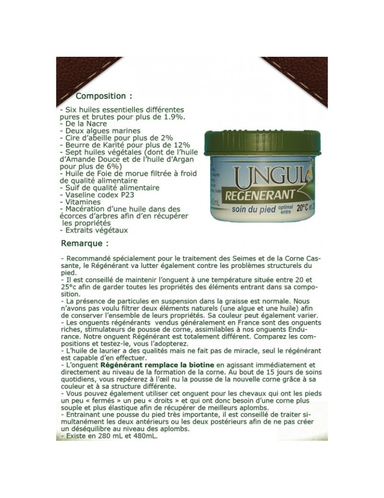 Régénérant Ungula Naturalis