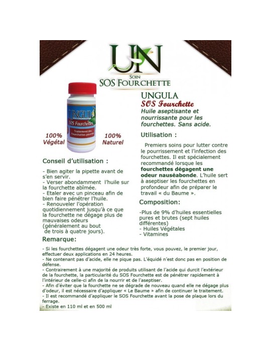 SOS fourchettes Ungula Naturalis