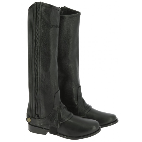 Mini chaps cuir EQUITHEME 2