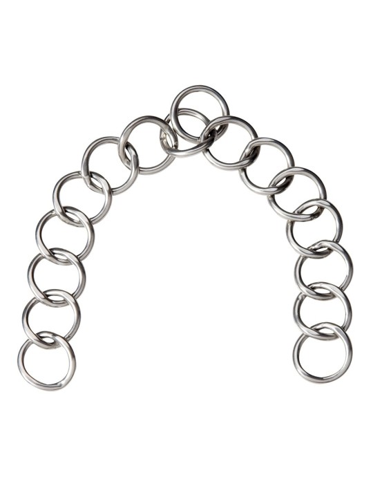 Gourmette d'attelage 15 anneaux – Sellerie Baude