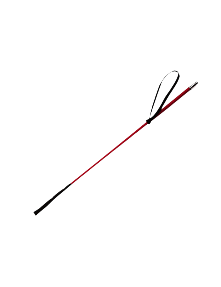 Cravache fibre de verre/nylon tressé