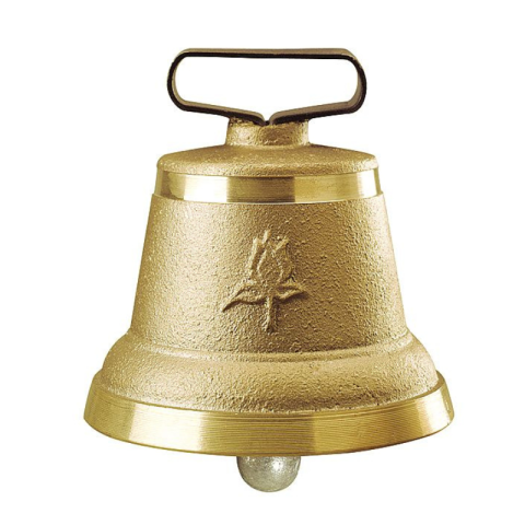 Cloche ronde en fonte de laiton - KAMER