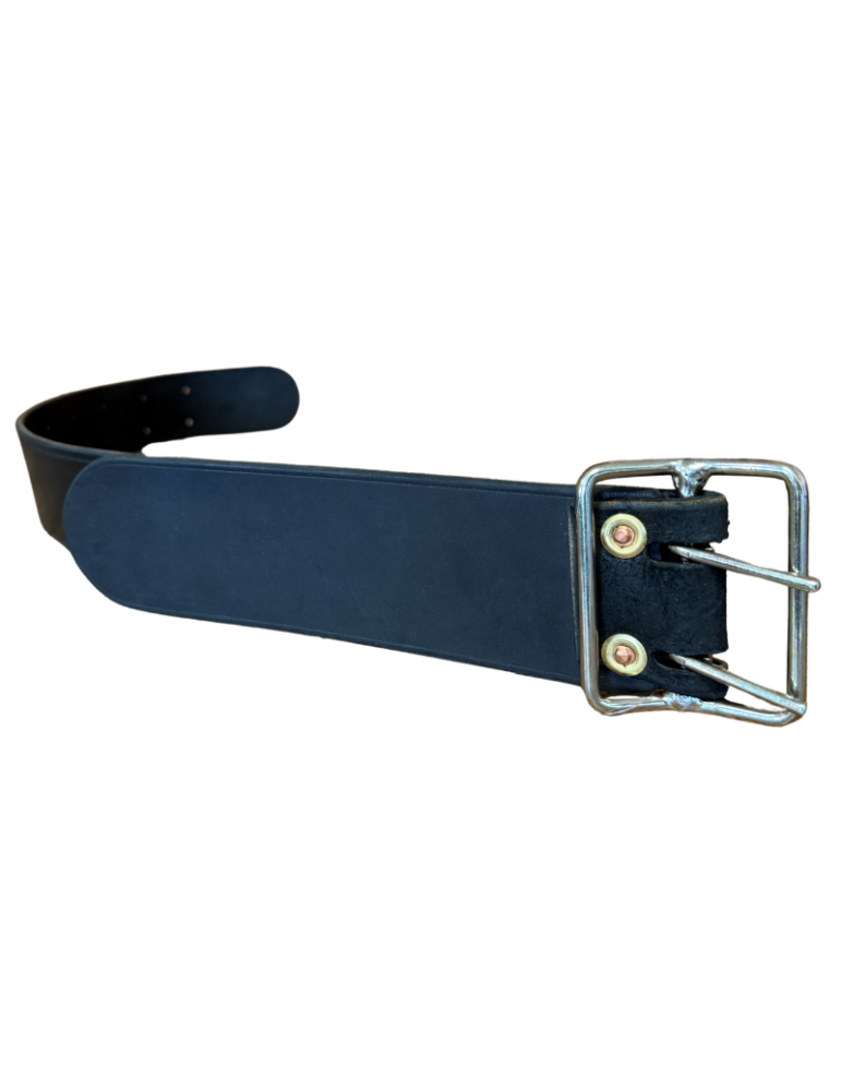 Collier en cuir pour Génisse boucle fer