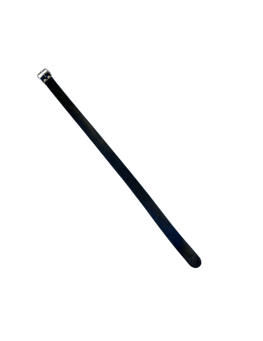 collier en cuir pour veau boucle en fer