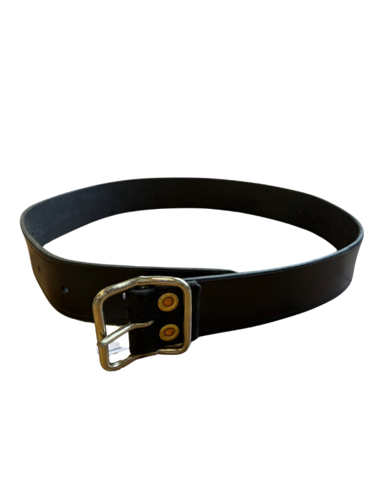 collier en cuir pour veau boucle en fer