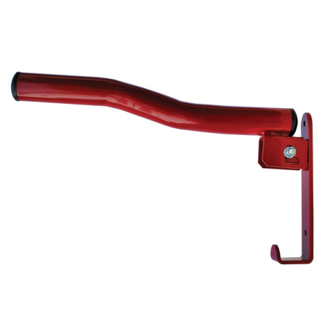 Porte-selle métallique escamotable