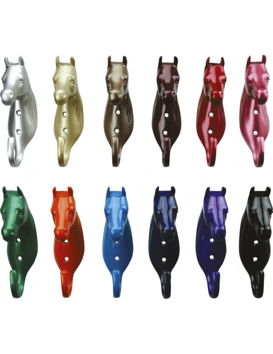 Porte bride tête de cheval