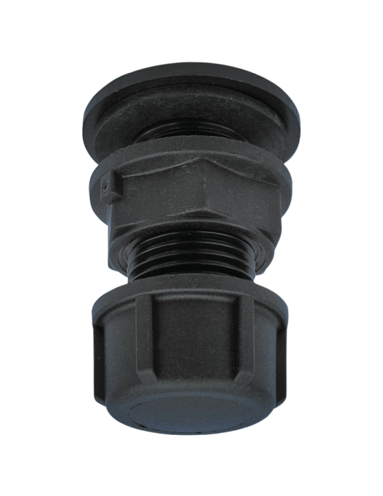 Passe-paroi avec bouchon 15/21 mm Passe-paroi avec bouchon 15/21 mm