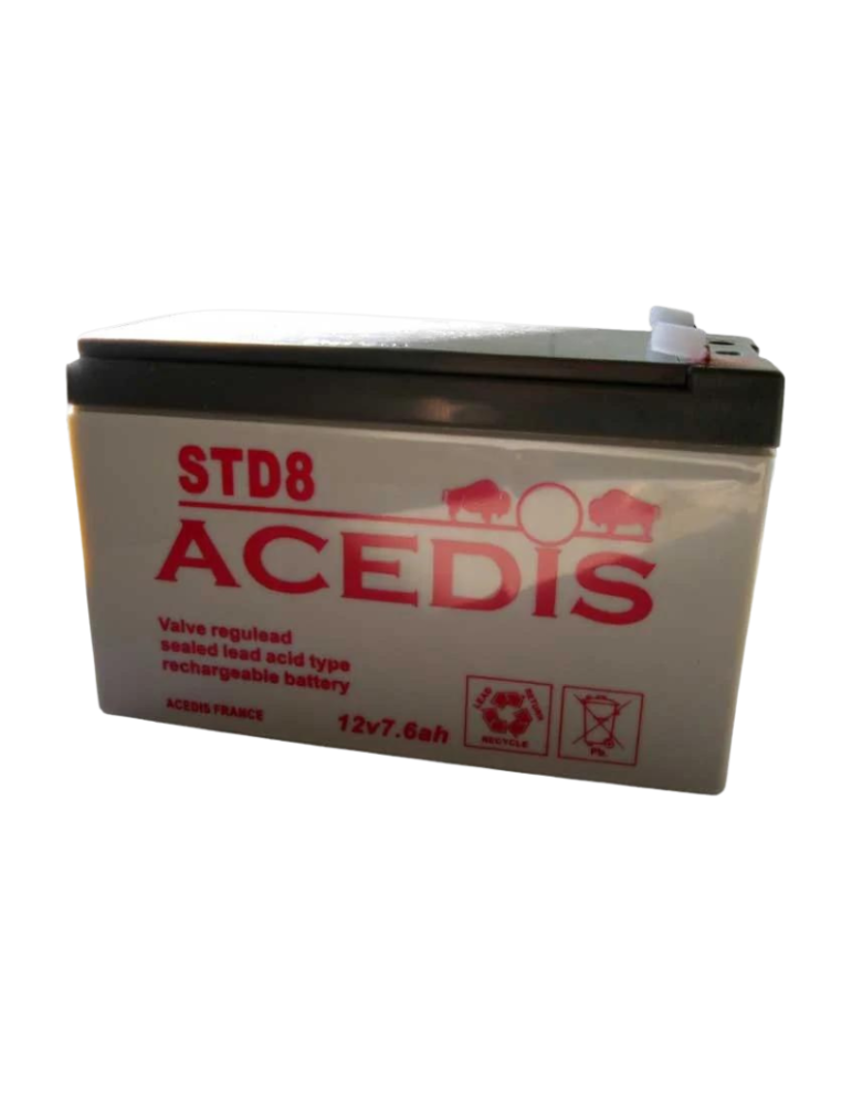 Accumulateur 12V 7.7Ah CHAPRON