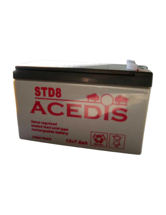 Accumulateur 12V 7.7Ah CHAPRON