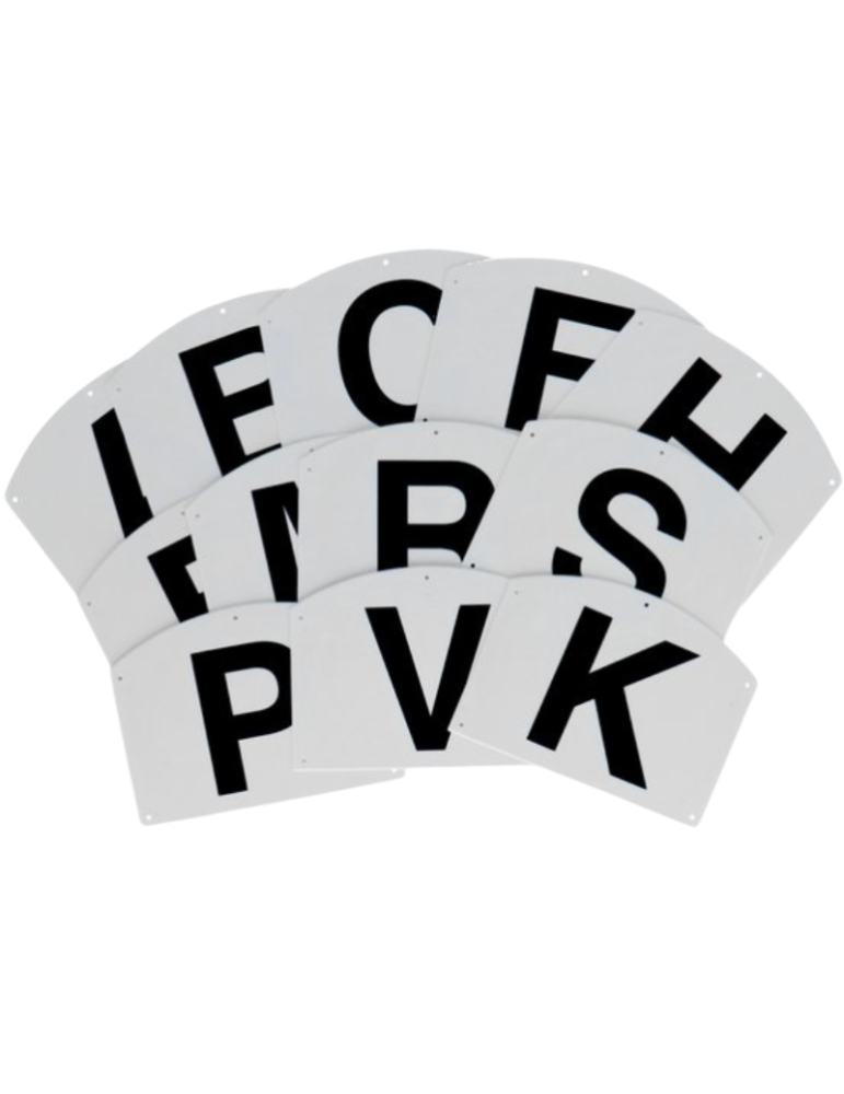 Set de 12 lettres HIPPOTONIC