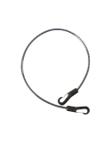 Elastique de queue recouvert PVC