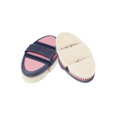 Brosse Flexi poils de chèvre LeMieux