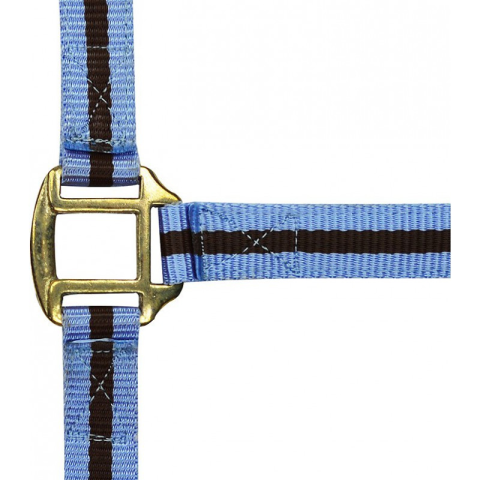 Licol nylon doublé cuir COB