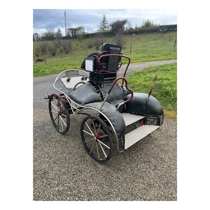 Voiture d'attelage d'occasion - Voiture paire poneys -Equiteck