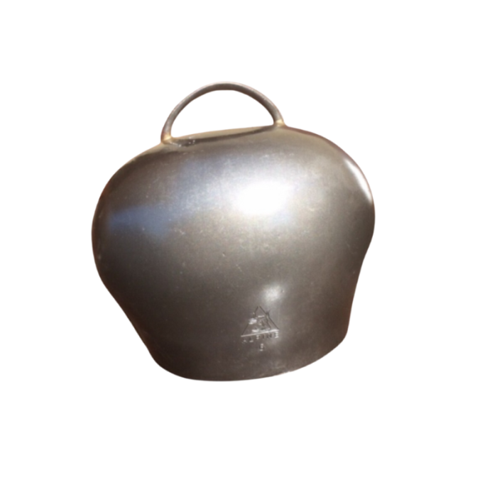 Cloche Alpine montée, boucle laiton Cloche Alpine montée, boucle laiton