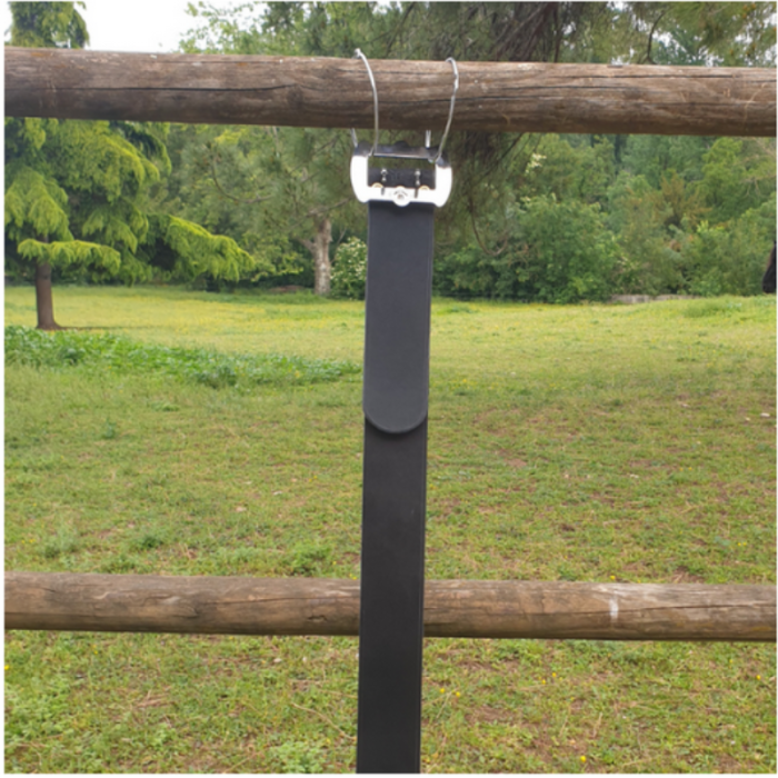 Collier cuir mouton boucle inox Collier cuir mouton boucle inox