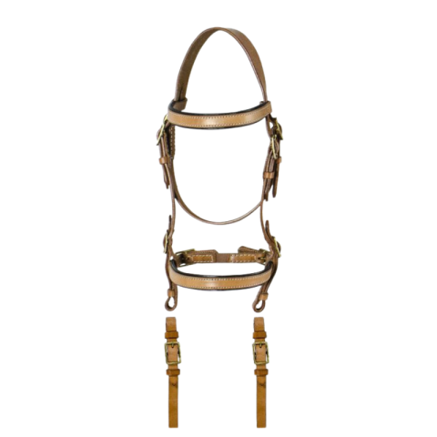 Bride sarde avec rênes