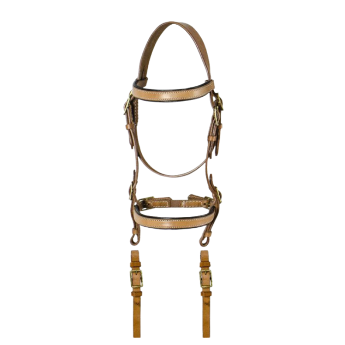 Bride sarde avec rênes