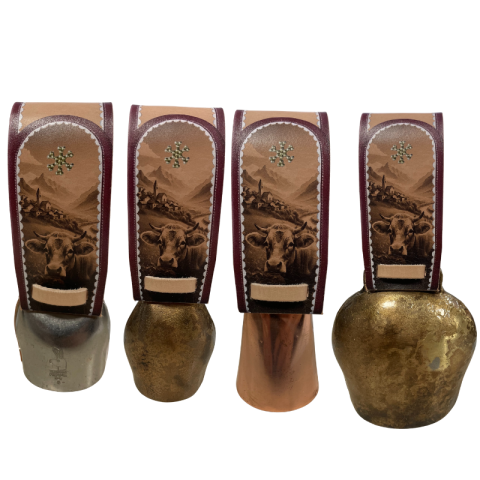 Ensemble cloche et collier décoratif